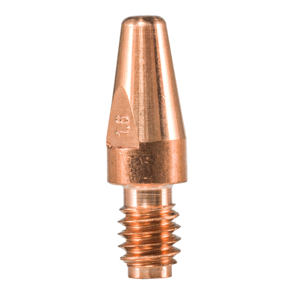 Punta de contacto  1.6mm / M8x1.5 / ø10x32 (10 pzas)