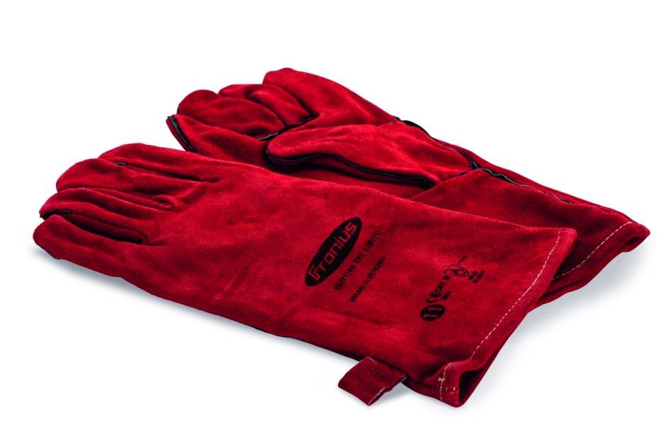 Guantes STICK/MIGMAG (talla 10, rojo)