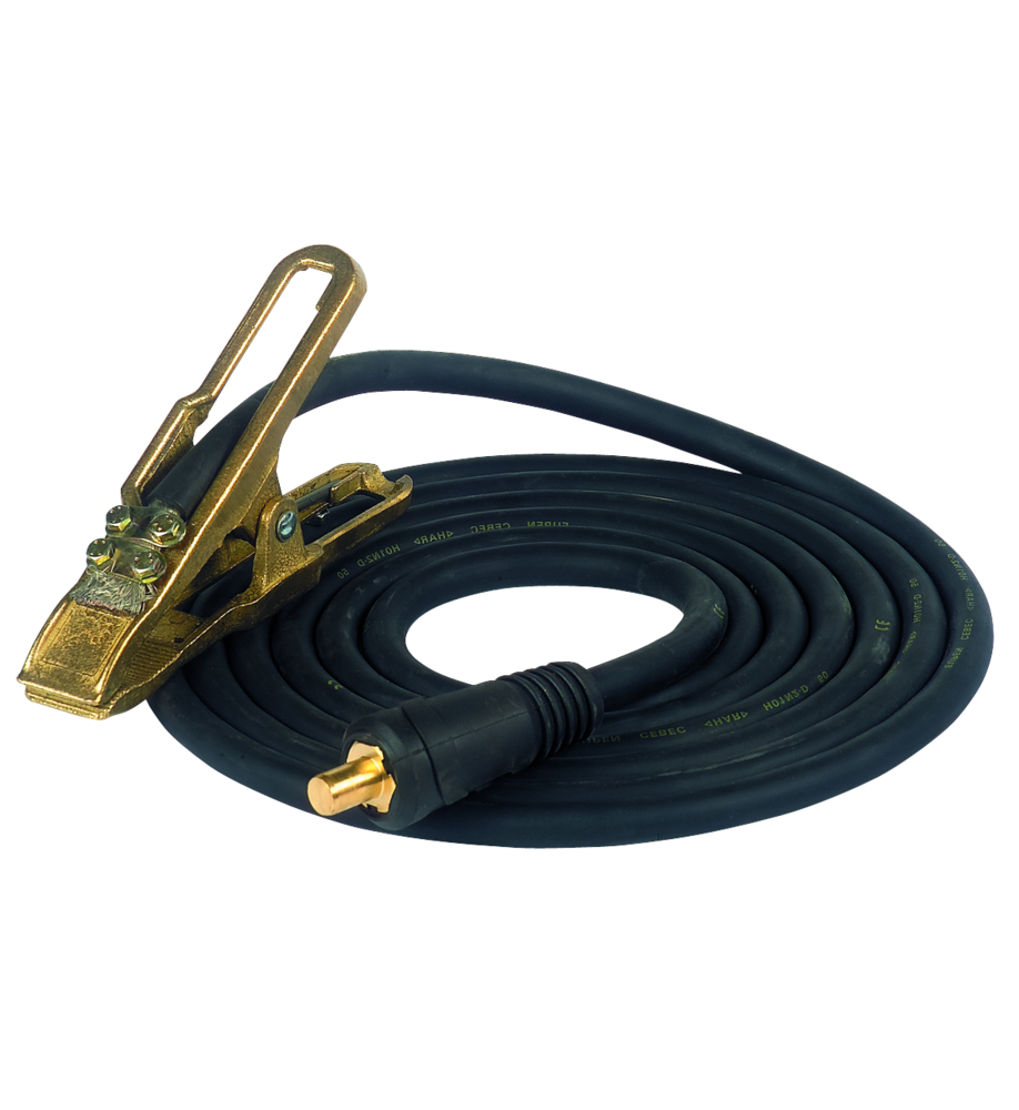 Cable de masa/tierra con pinza 50mm² (4m)