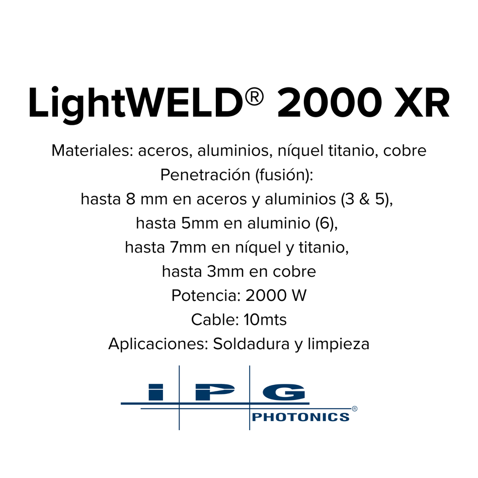 LightWELD® 2000 XR